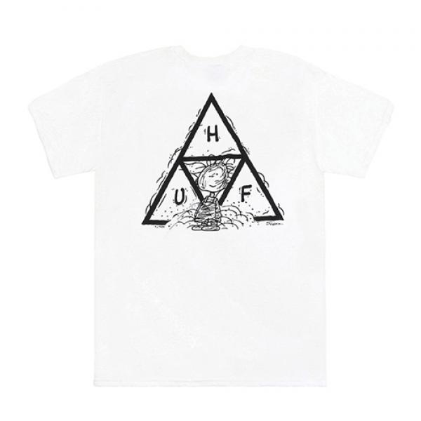 PIGPEN TRIPLE TRIANGLE TEE-WHT